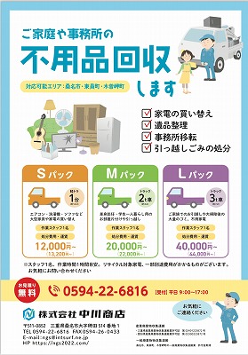 中川商店画像不用品回収